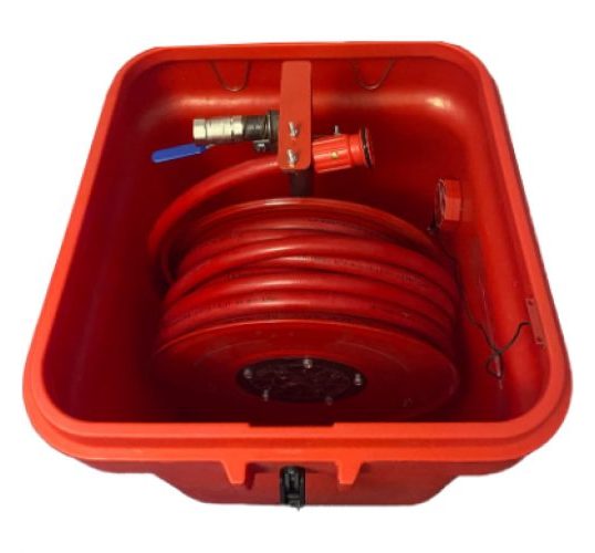 RX6 Hose Reel Box With Fitted Alarm